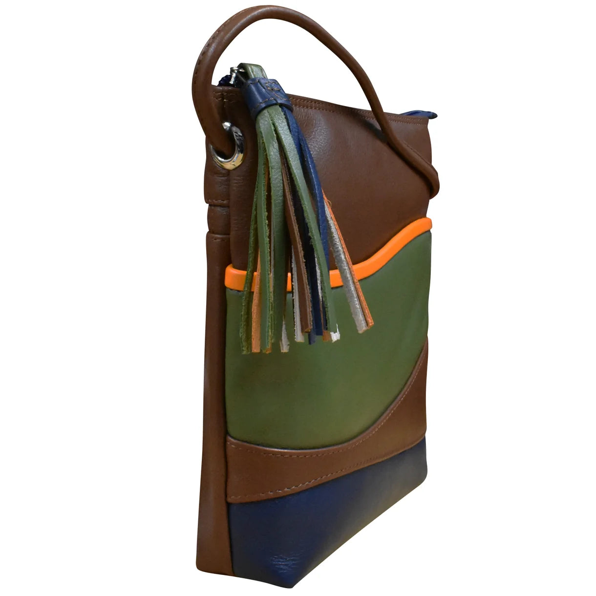ili New York - WAVE ADJUSTABLE STRAP MIDI SAC - 6657 - Harvest Multi