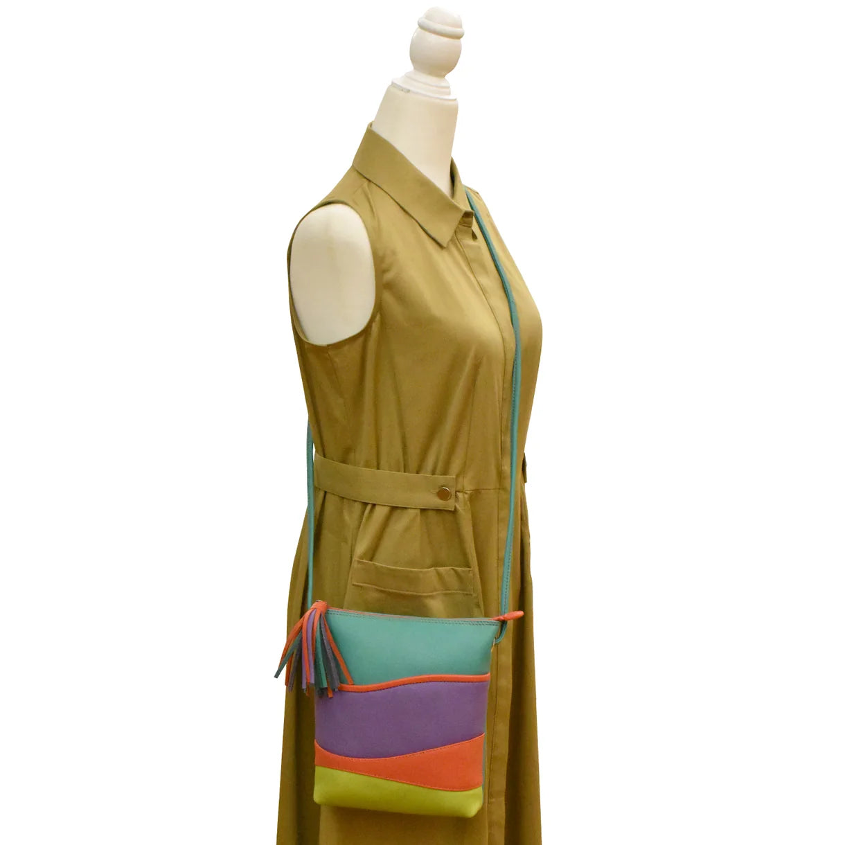 ili New York - WAVE ADJUSTABLE STRAP MIDI SAC - 6657 - Palm Beach