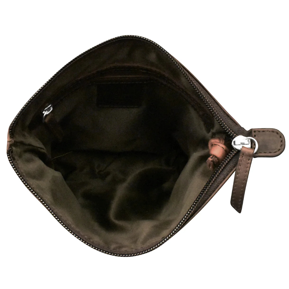 ili New York - ADJUSTABLE CROSSBODY MIDI SAC - 6661 - Chocolate Distressed Leather
