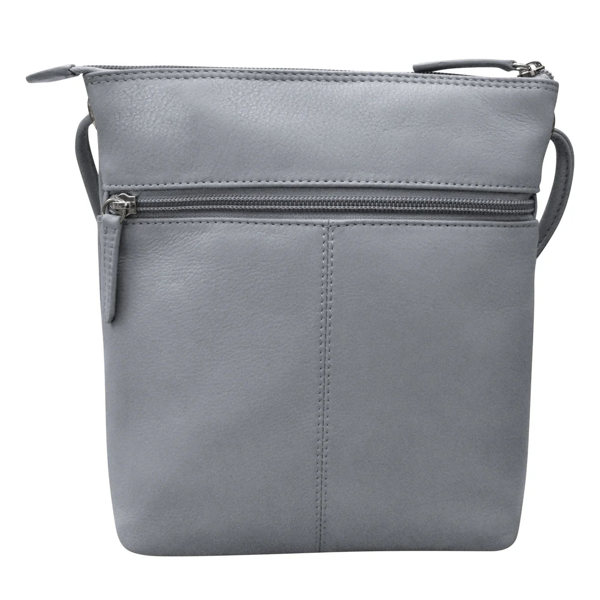 ili New York - ADJUSTABLE CROSSBODY MIDI SAC - 6661 - Cool Grey