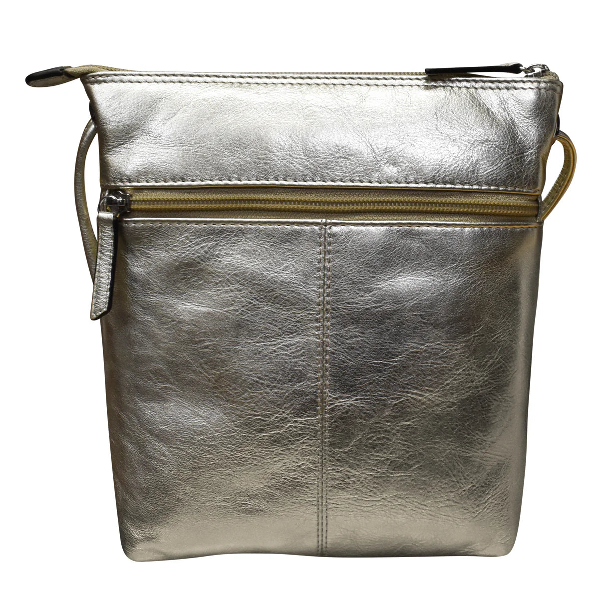 ili New York - ADJUSTABLE CROSSBODY MIDI SAC - 6661 - Light Gold