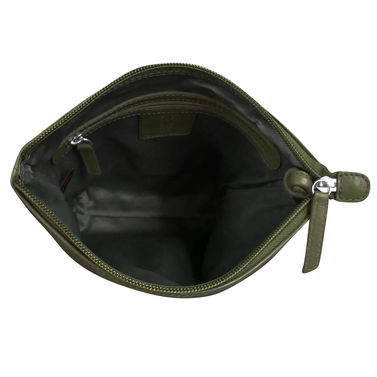 ili New York - ADJUSTABLE CROSSBODY MIDI SAC - 6661 - Pesto Green