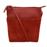 ili New York - MIDI SAC - 6661 - Red Suede
