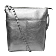 ili New York - ADJUSTABLE CROSSBODY MIDI SAC - 6661 - Silver