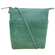 ili New York - MIDI SAC - 6661 - Turquoise Suede