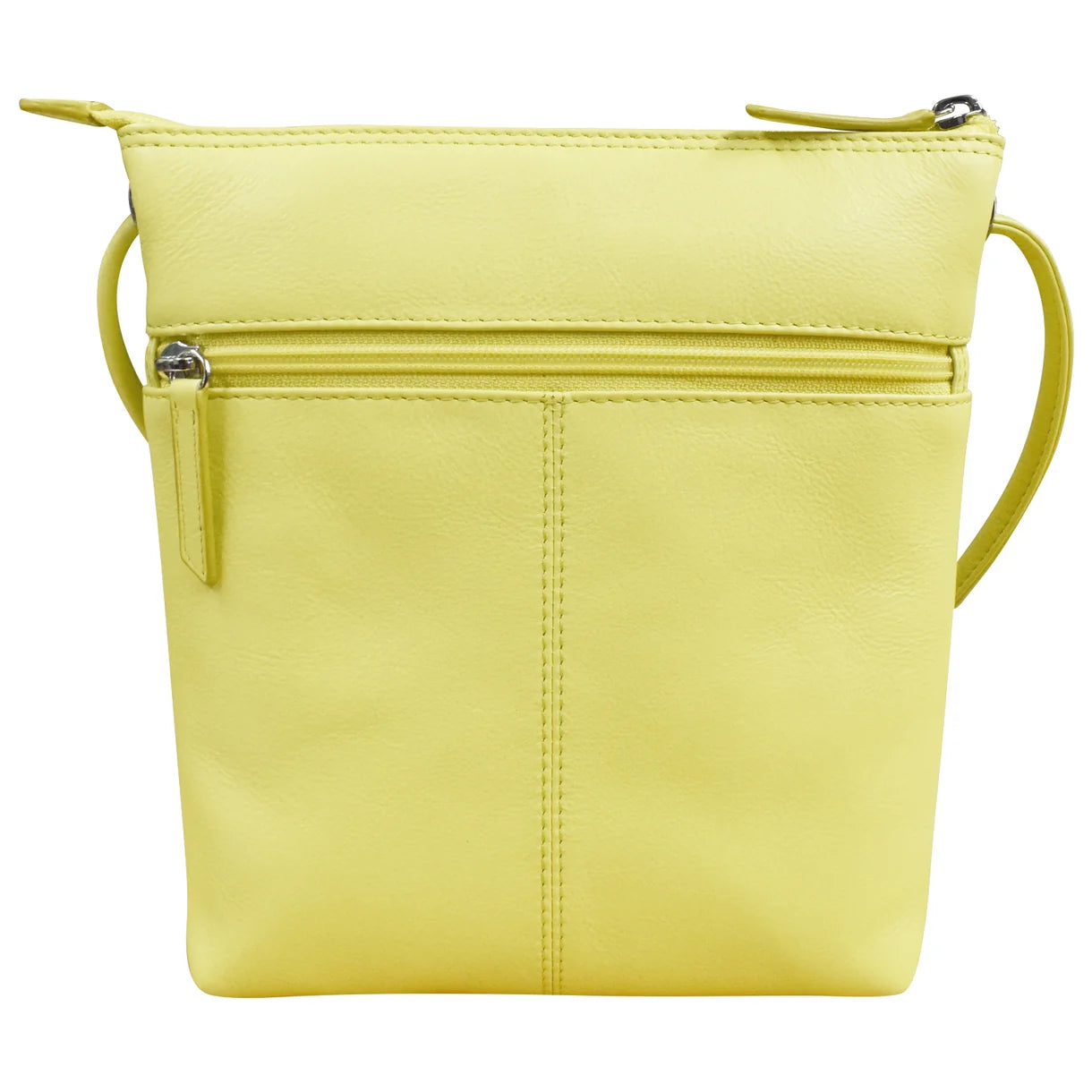 ili New York - ADJUSTABLE CROSSBODY MIDI SAC - 6661 - Mellow Yellow