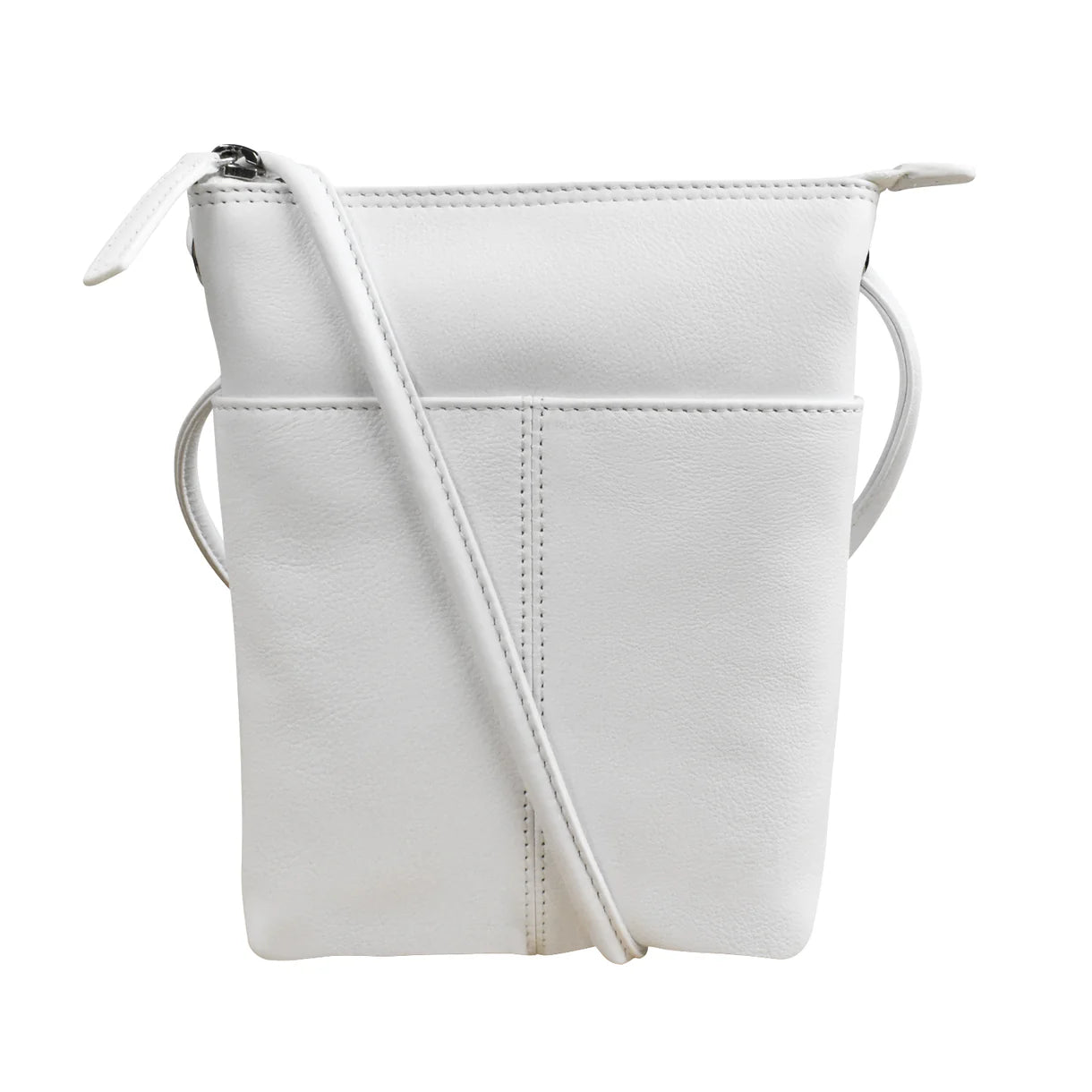 ili New York - ADJUSTABLE CROSSBODY MINI SAC - 6662 - Bone (NOT WHITE)