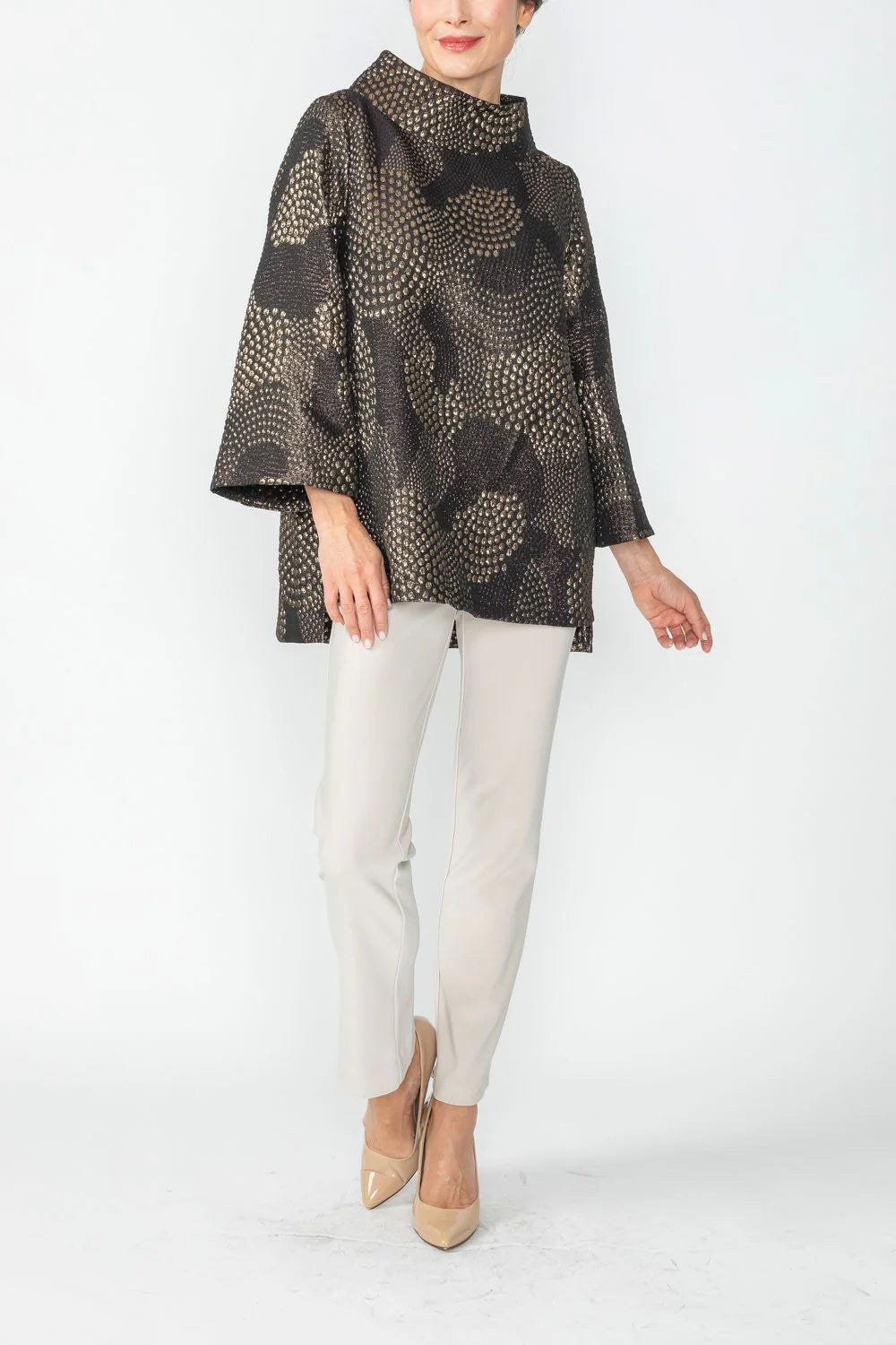 IC COLLECTION Top- 6681T- BLACK