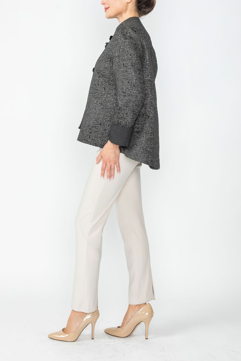 IC COLLECTION Jacket - 6687J - BLACK