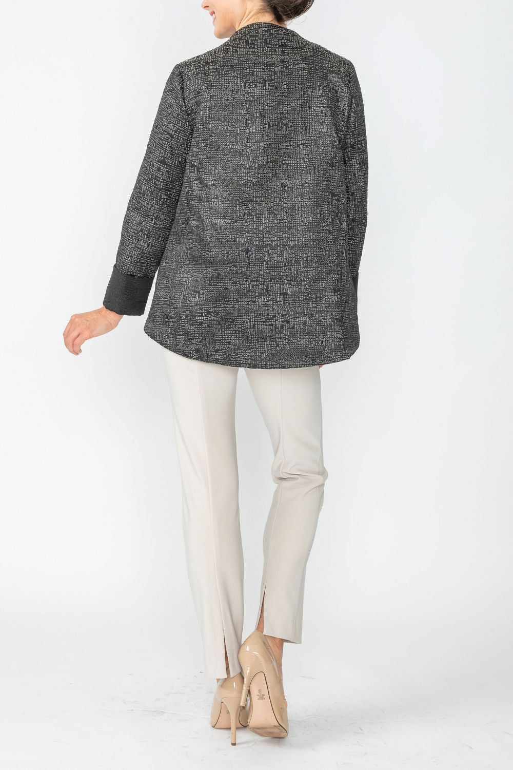 IC COLLECTION Jacket - 6687J - BLACK