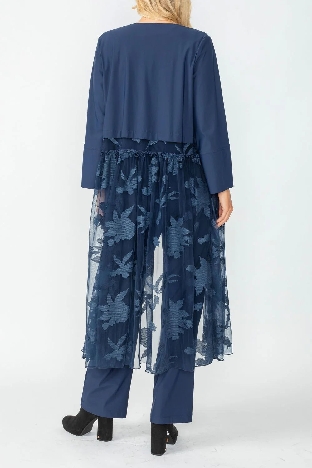 IC COLLECTION Dress - 6691D - NAVY