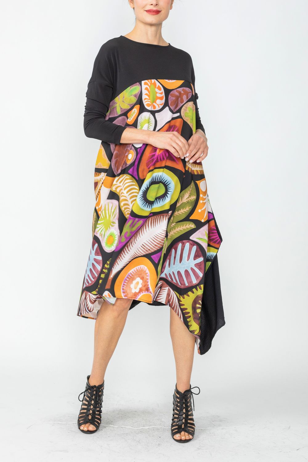 IC COLLECTION Dress - 6693D - MULTI
