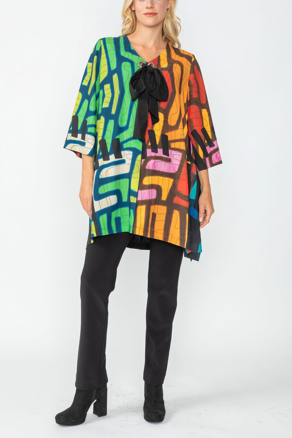 IC COLLECTION Top - 6697T - MULTI
