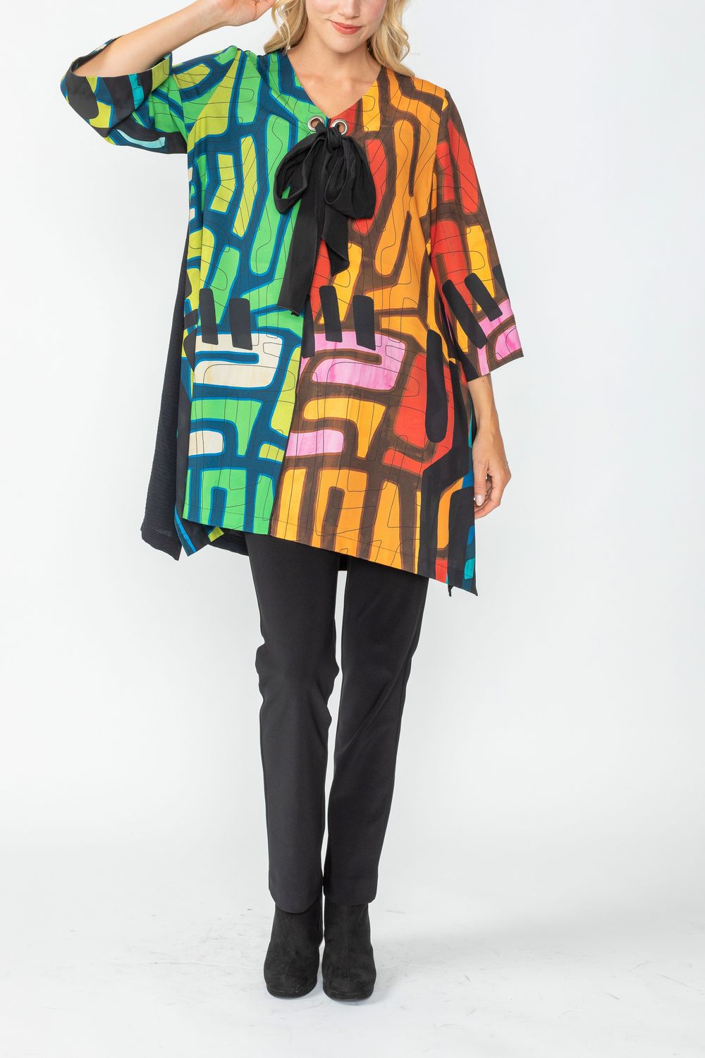 IC COLLECTION Top - 6697T - MULTI