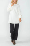 IC COLLECTION Top- 6698T- WHITE