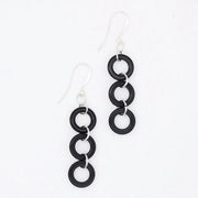 SYLCA Midnight Link Statement Earrings