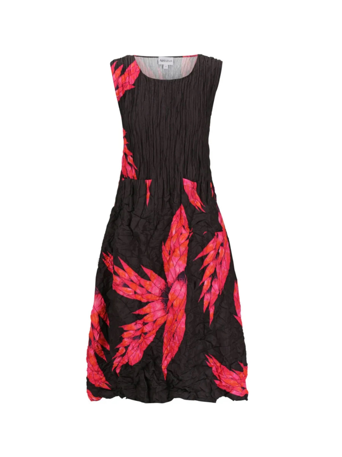 Alquema Smash Pocket Dress - PINK NIGHT DRAGON