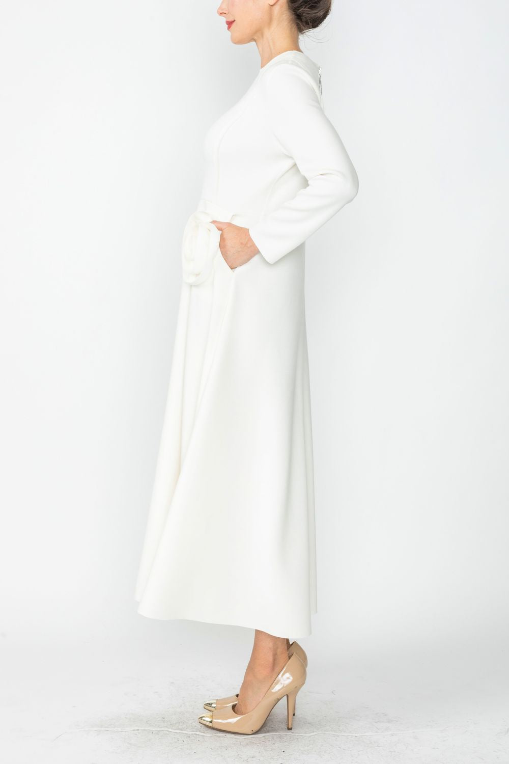 IC COLLECTION Dress - 6701D - WHITE