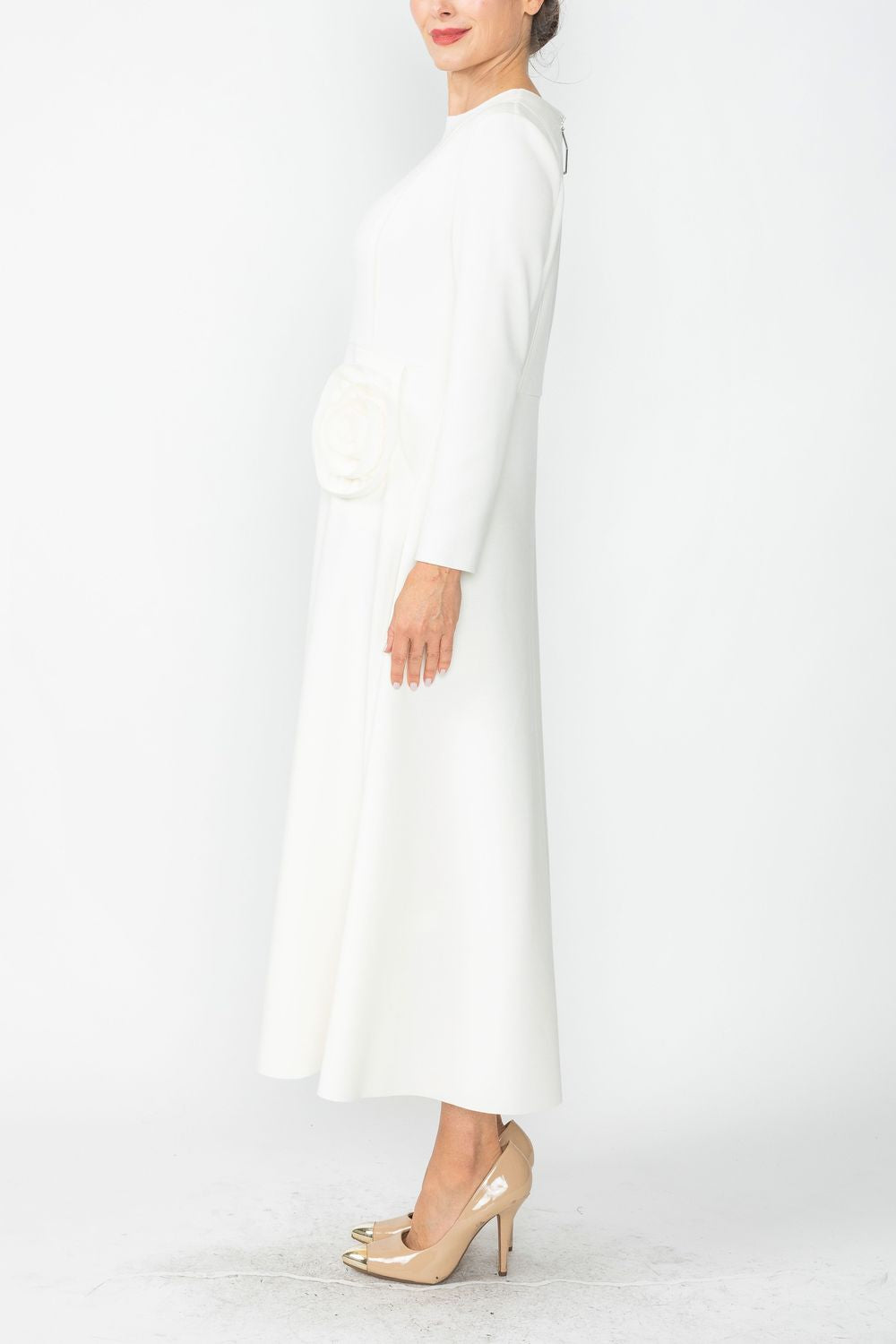 IC COLLECTION Dress - 6701D - WHITE