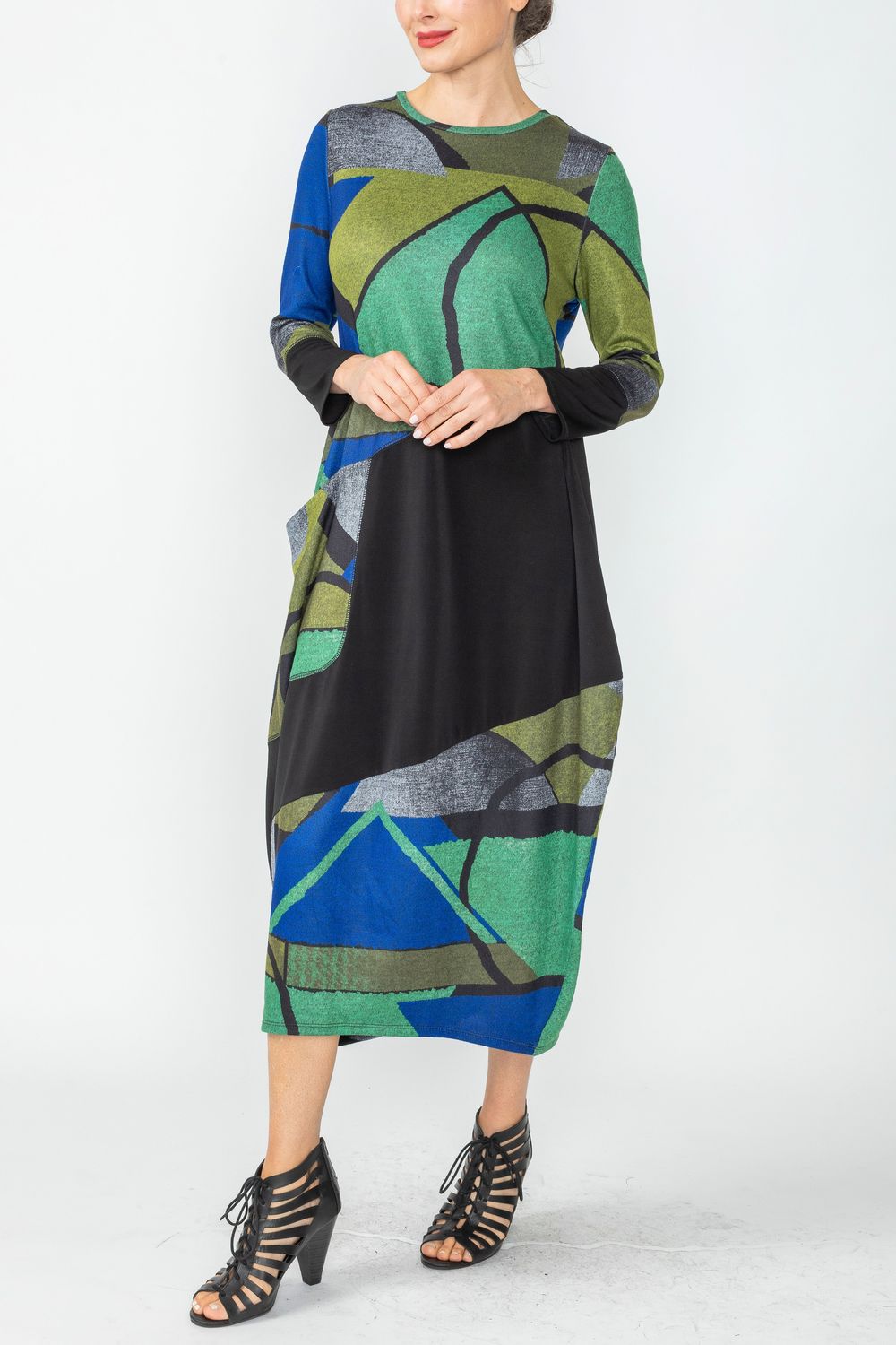 IC COLLECTION Dress - 6708D - MULTI