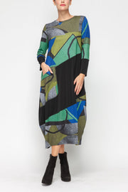 IC COLLECTION Dress - 6708D - MULTI