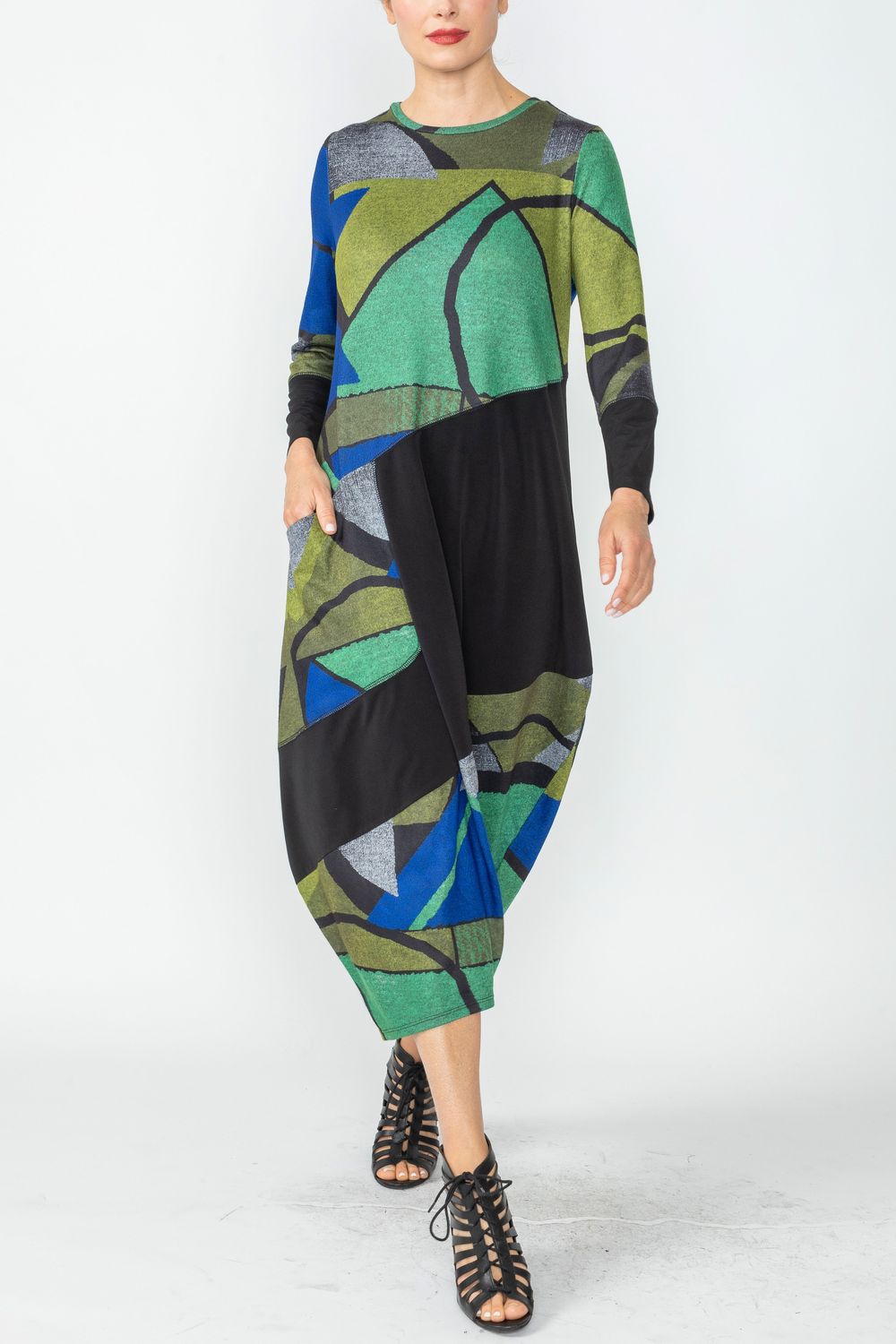 IC COLLECTION Dress - 6708D - MULTI