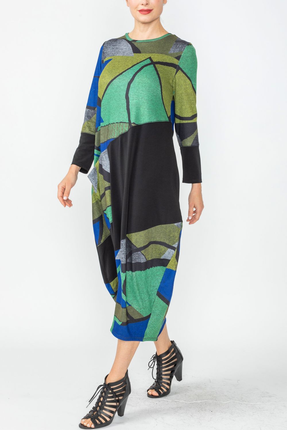 IC COLLECTION Dress - 6708D - MULTI