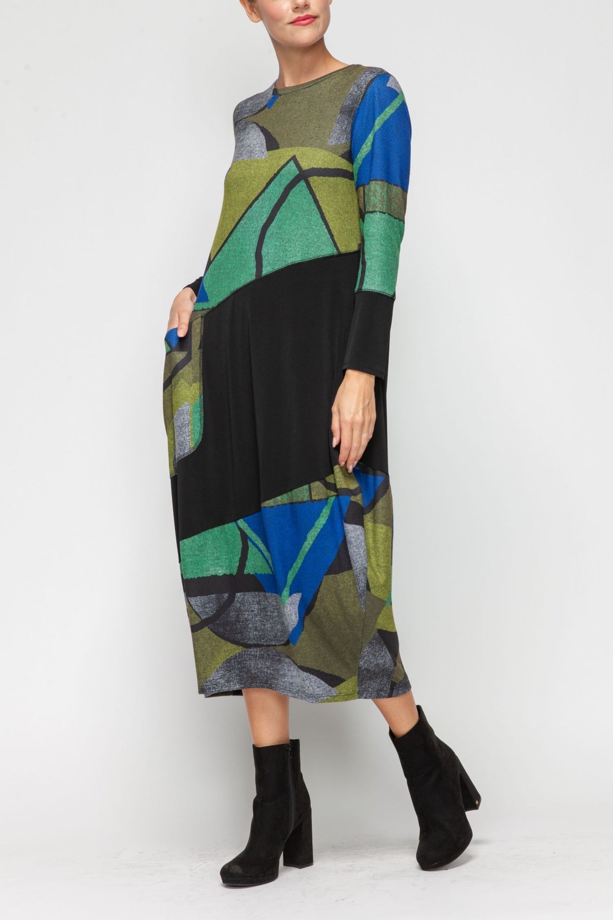IC COLLECTION Dress - 6708D - MULTI