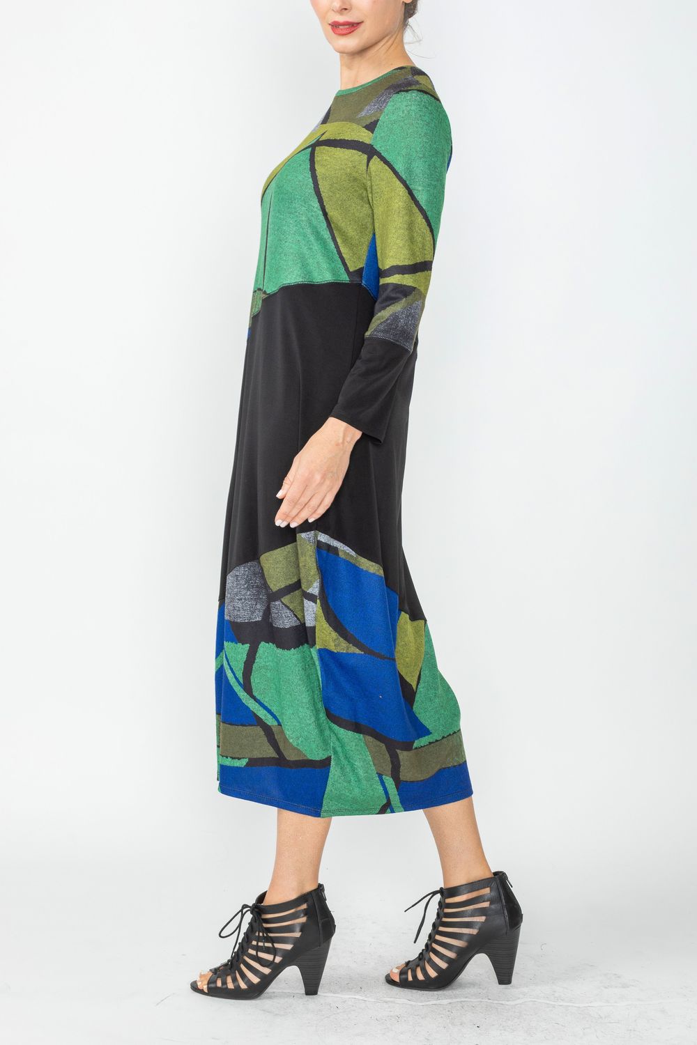 IC COLLECTION Dress - 6708D - MULTI