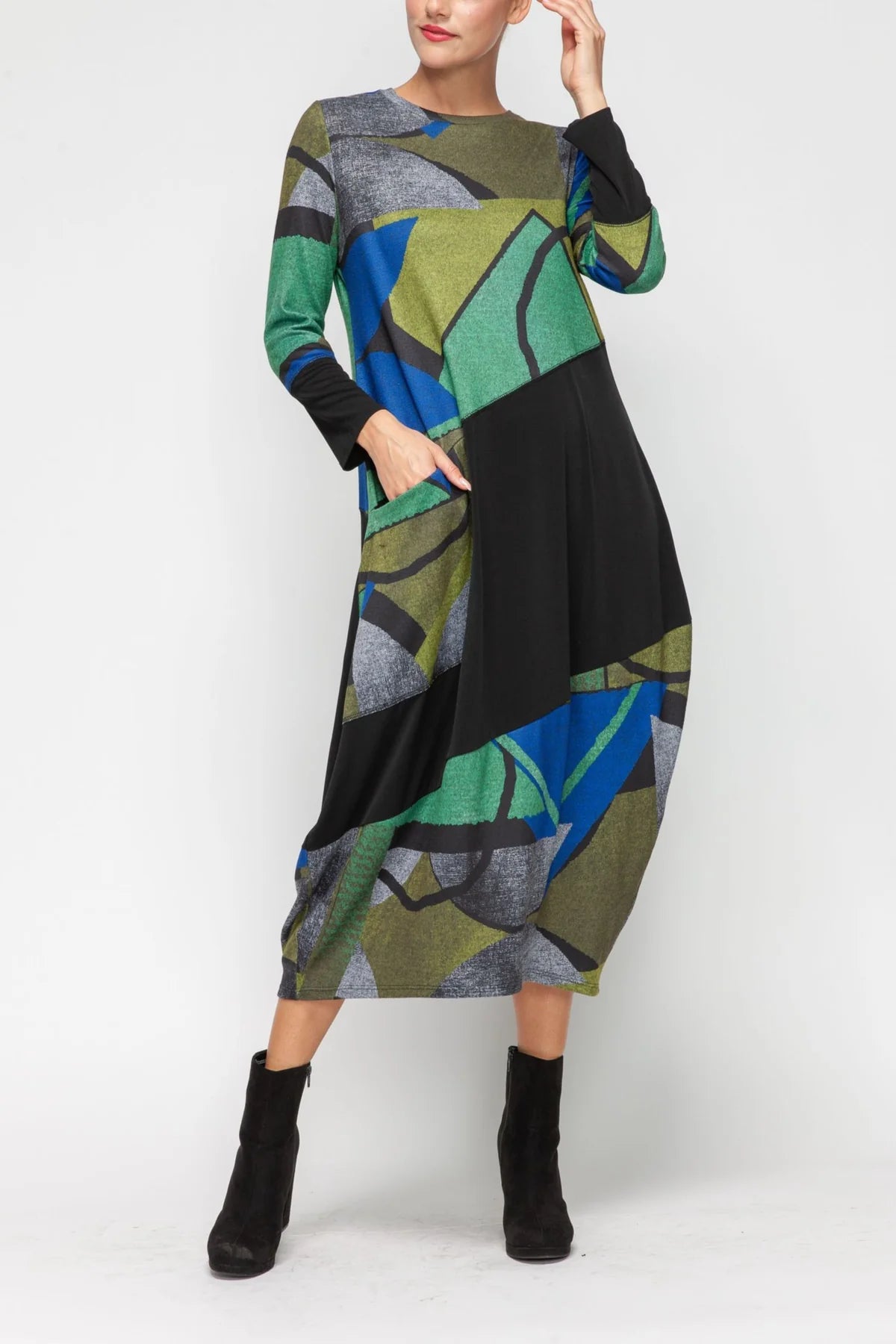 IC COLLECTION Dress - 6708D - MULTI