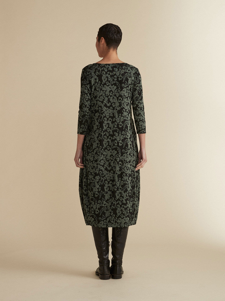 CUT LOOSE - Floral Jacquard 3/4 Slv - 6721654
