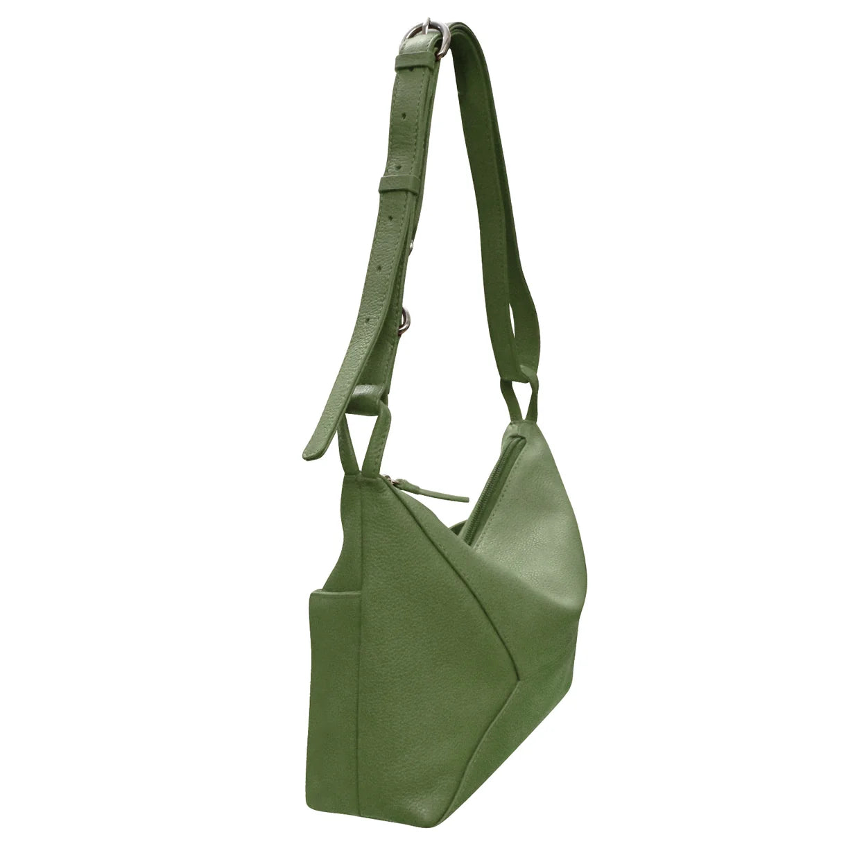ili New York - SLOUCHY CONVERTIBLE SHOULDER BAG - 6722 - Sage