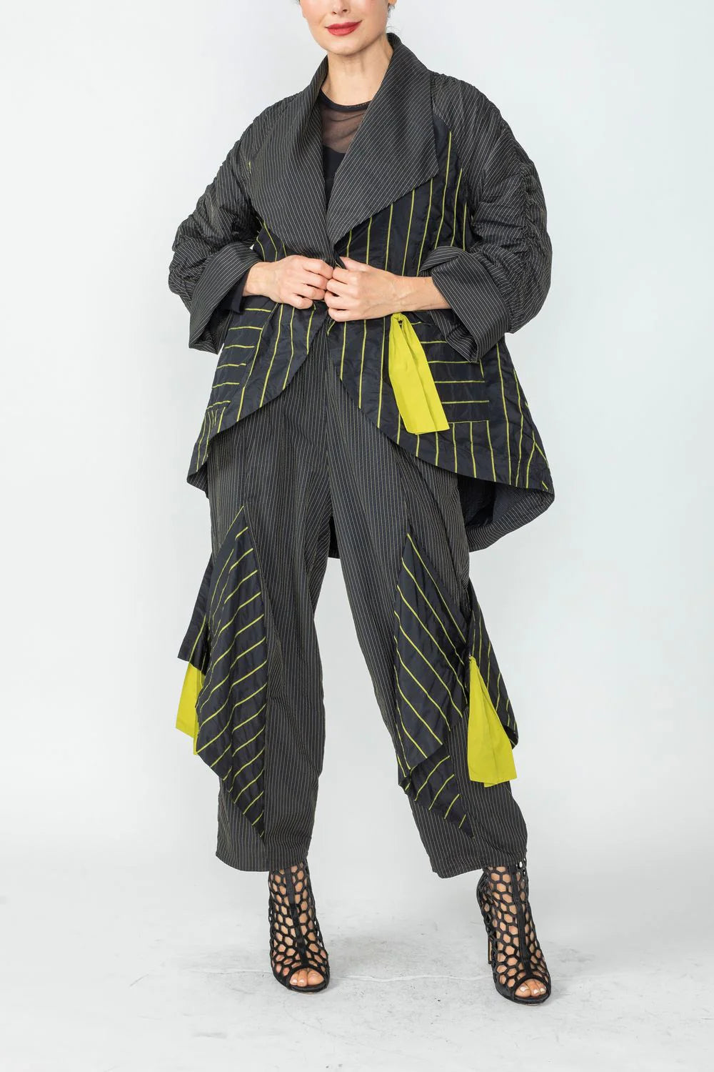 IC COLLECTION Jacket - 6749J - BLACK