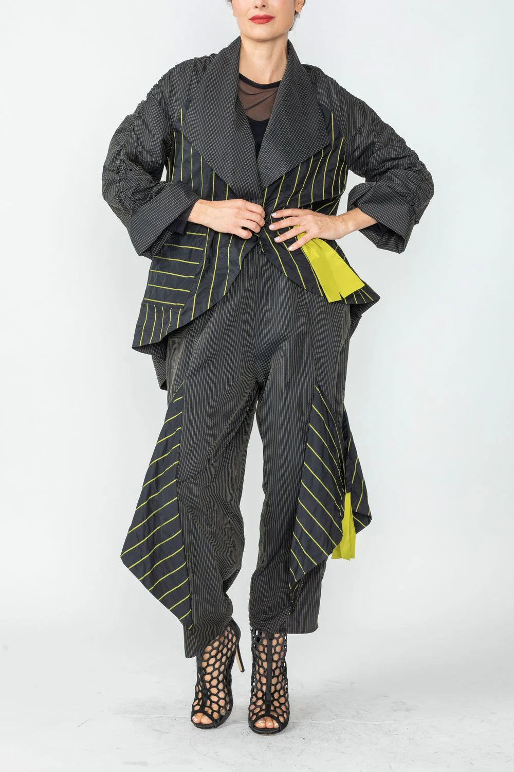 IC COLLECTION Jacket - 6749J - BLACK