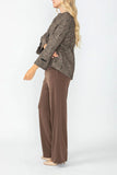 IC COLLECTION Jacket - 6750J - TAUPE