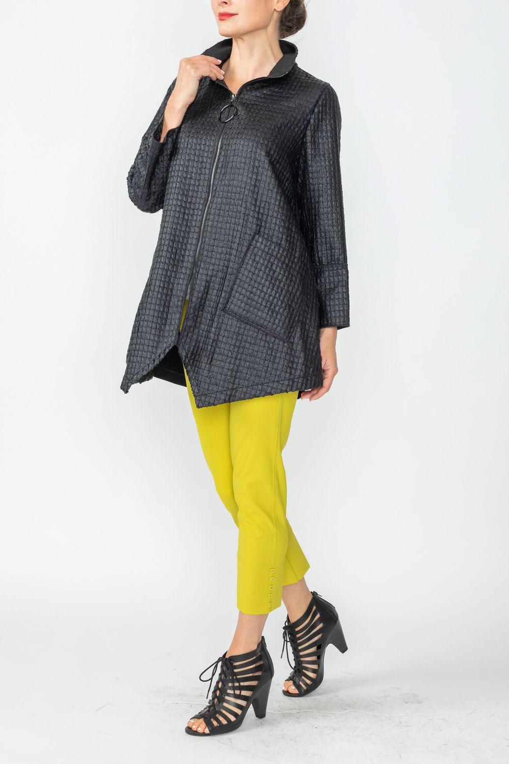 IC COLLECTION Jacket - 6751J - BLACK