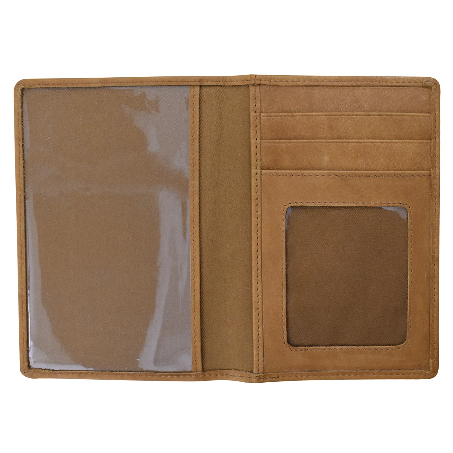 ili New York - PASSPORT WALLET - 6753 - Antique Saddle