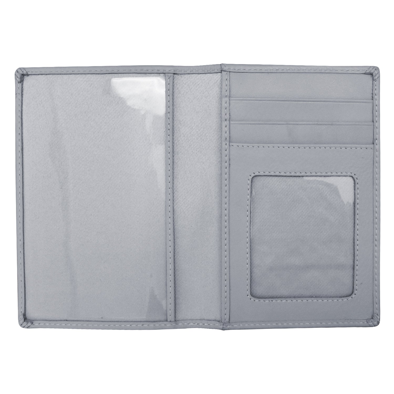 ili New York - PASSPORT WALLET - 6753 - Cool Grey