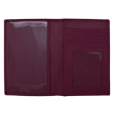 ili New York - PASSPORT WALLET - 6753 - Eggplant