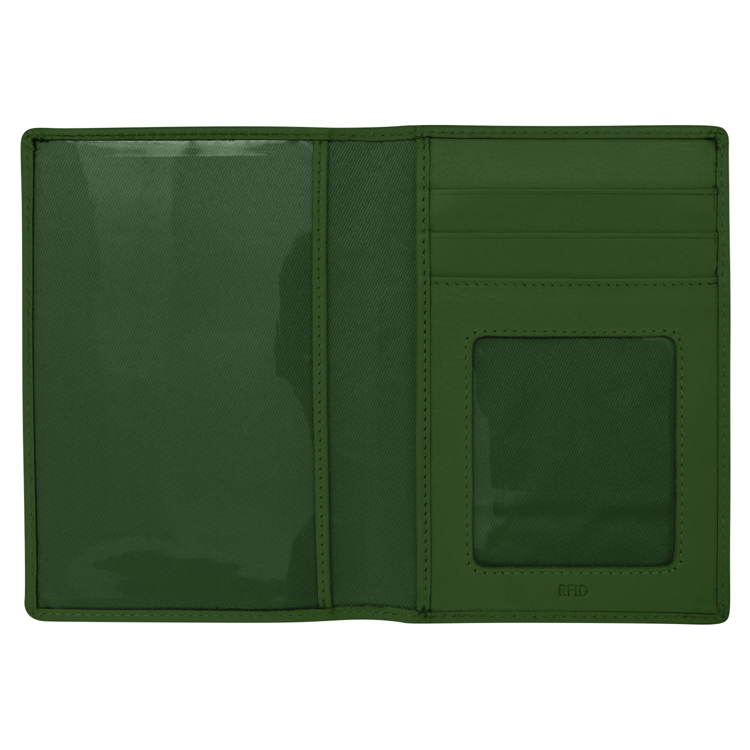 ili New York - PASSPORT WALLET - 6753 - Hunter Green