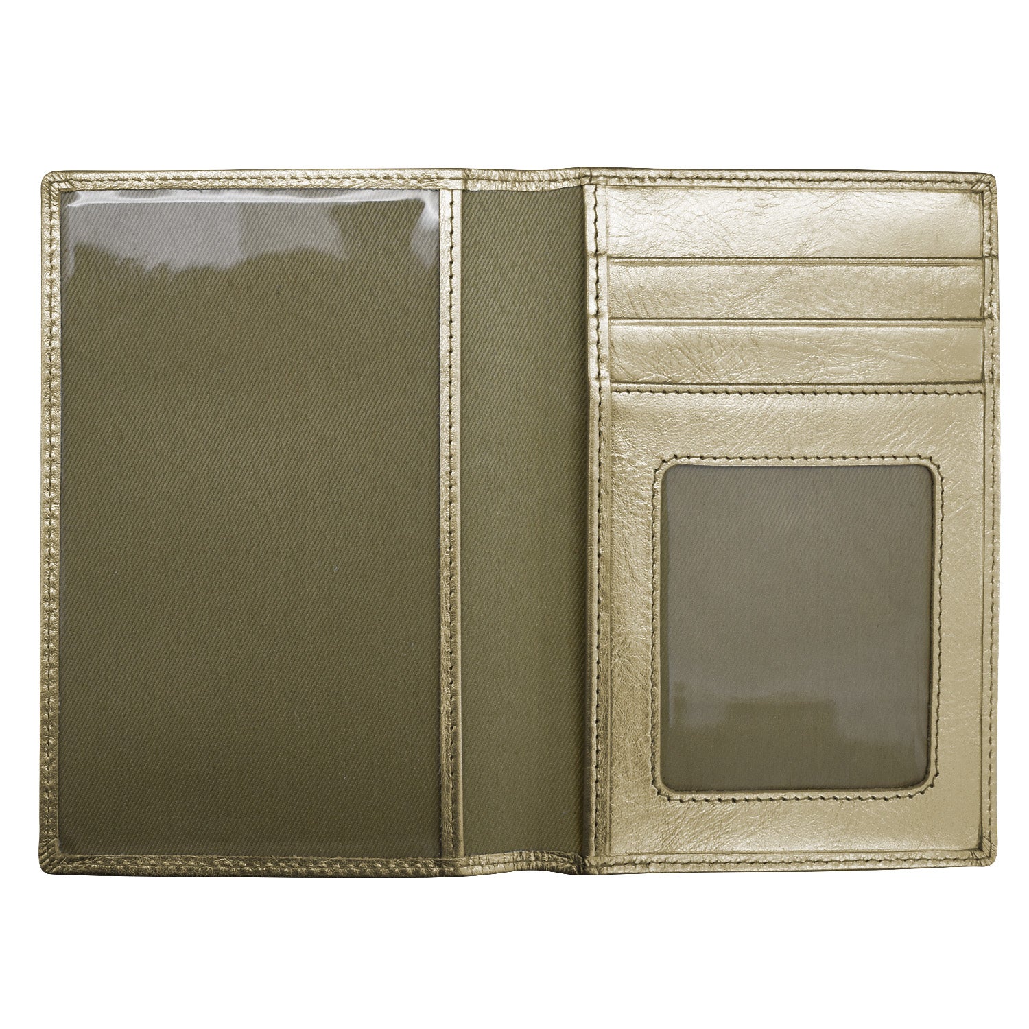 ili New York - PASSPORT WALLET - 6753 - Gold