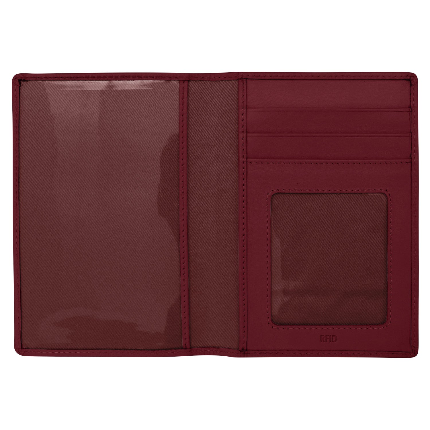 ili New York - PASSPORT WALLET - 6753 - Merlot