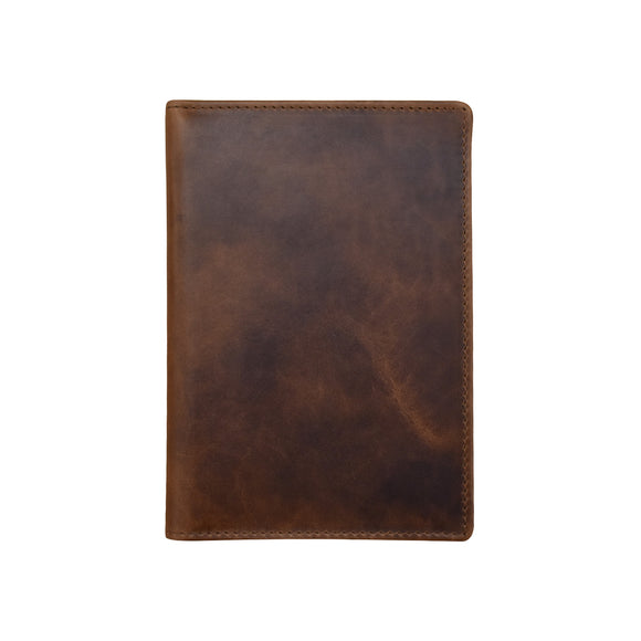 ili New York - PASSPORT WALLET - 6753 - Rustic Brown