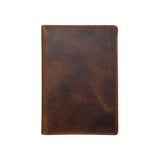 ili New York - PASSPORT WALLET - 6753 - Rustic Brown
