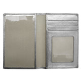 ili New York - PASSPORT WALLET - 6753 - Silver