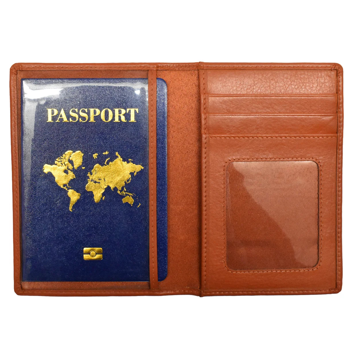 ili New York - PASSPORT WALLET - 6753 - Terracotta