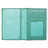 ili New York - PASSPORT WALLET - 6753 - Turquoise