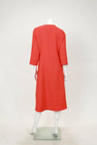 IC COLLECTION Dress - 6783D - CORAL