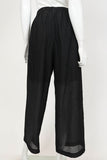 IC COLLECTION Pants - 6799P - BLACK