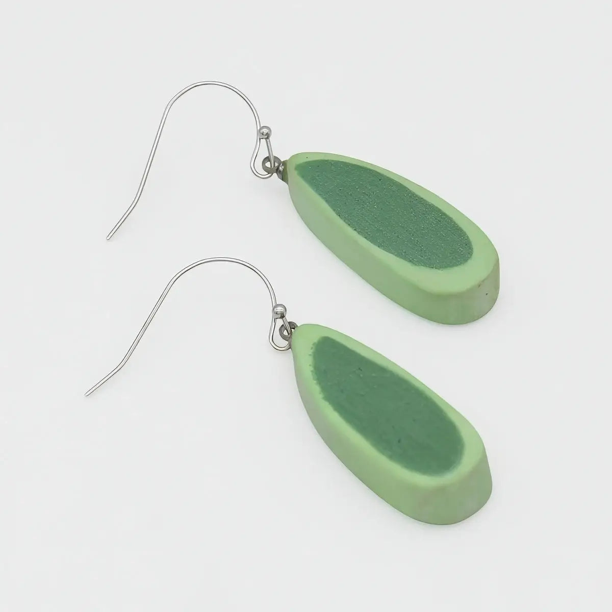 SYLCA Green Laurel Statement Earring